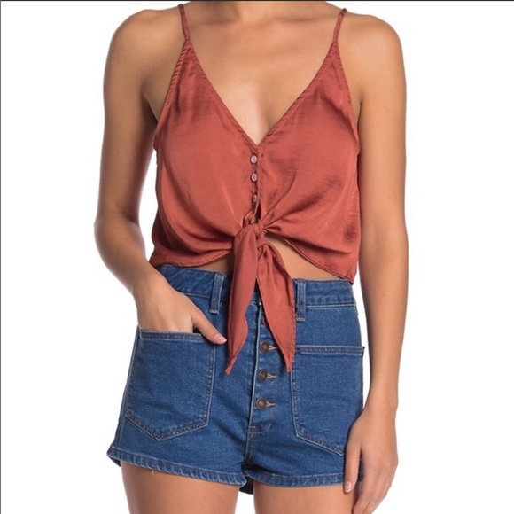 Free People Bridgette High Waisted Short Indigo 29 - Picture 3 of 8